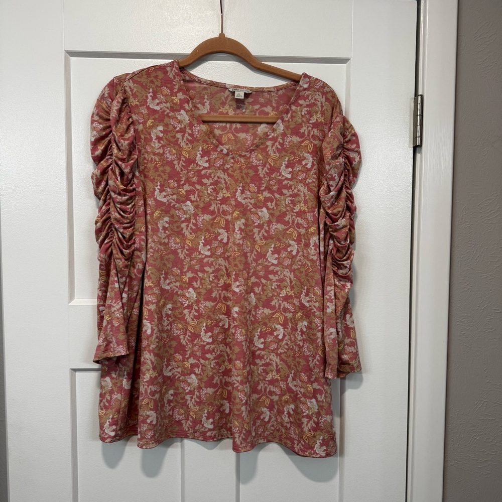 Floral Pink Women's Top
